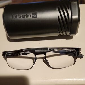 ic! berlin Gun-metal Shubert's Winterreise Frames 51/18